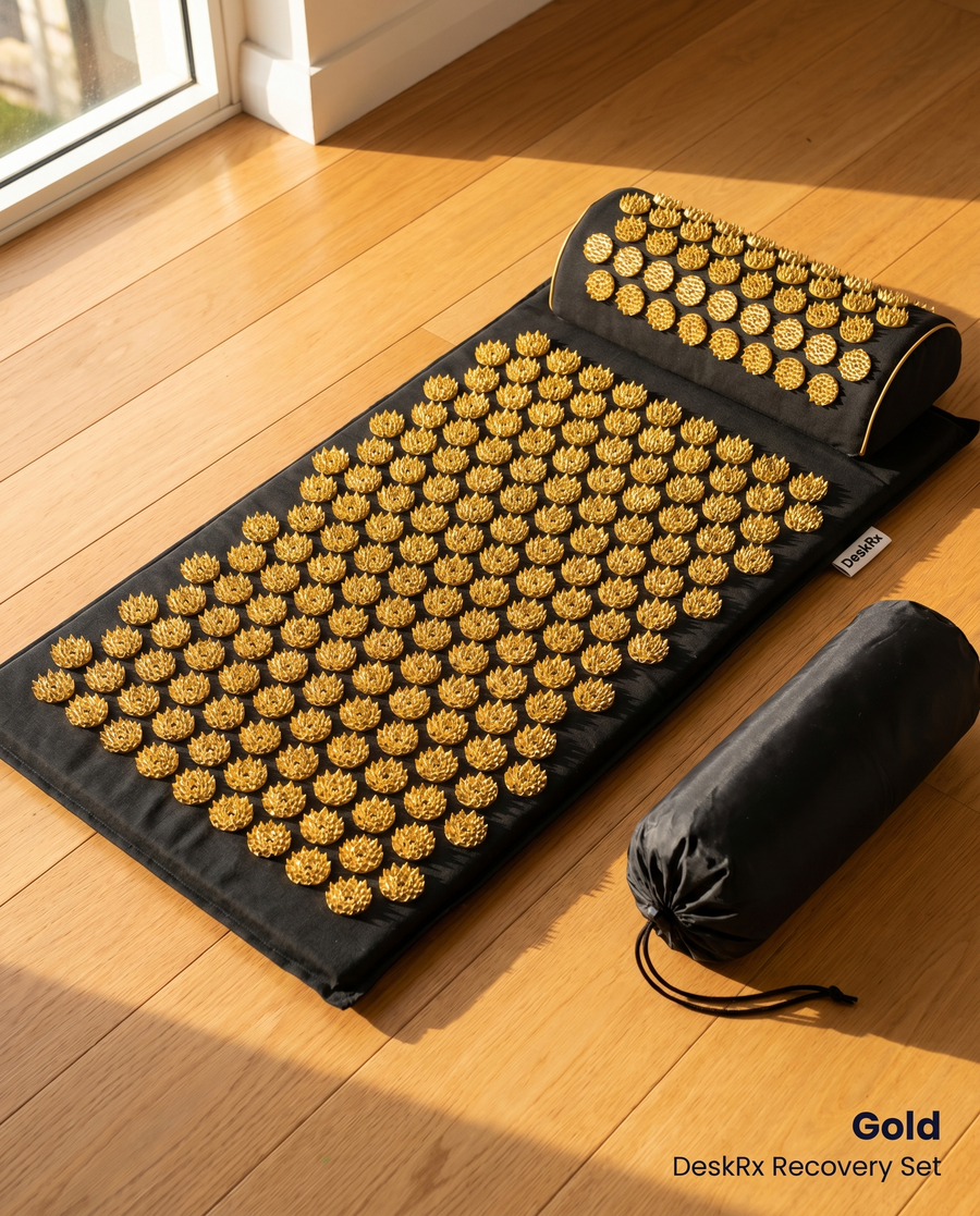 DeskRx Acupressure Mat & Pillow Set